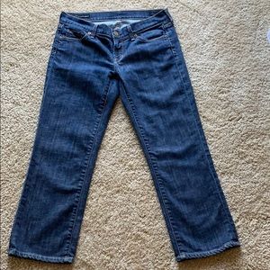 Citizens of Humanity denim crop jeans